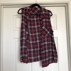 Flannel vest